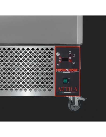 Abatidor y congelador digital potenciado, 10 bandejas GN 1/1 o 60 x 40 cm - cm 75 x 75 x 131/133 h