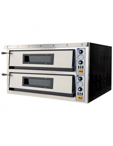 Electric oven - N. 6+6 pizzas - cm 101 x 121 x 75 h