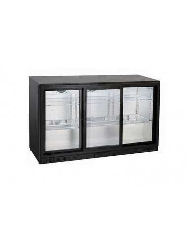Retrobanco - Capacity Lt 302 - 3 Glass doors -...