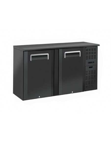 Vetrina espositiva refrigerata - 2 Porte battenti - Capacità Lt 315 - cm 146 x 51,5 x 86h