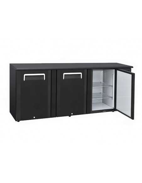 Refrigerated Display Case - 3 Hinged Doors - Capacity Lt 500 - cm 208.5 x 51.5 x 86h