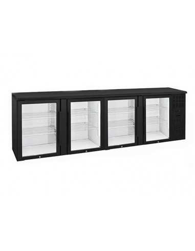 Refrigerated Display Case - 4 Doors - Capacity...