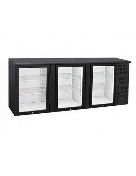 Refrigerated Display Case - 3 Doors - Capacity Lt 500 - cm 208.5 x 51.5 x 86h
