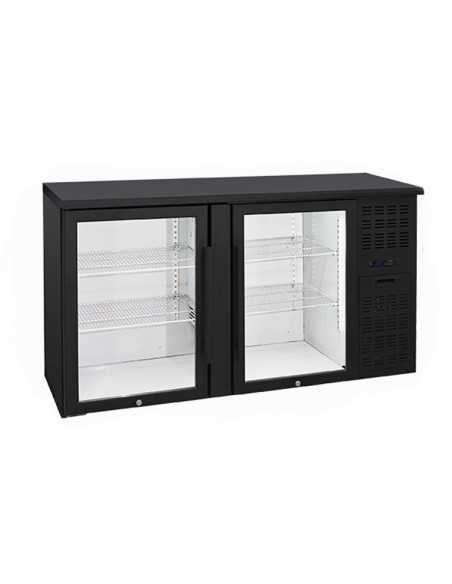 Refrigerated Display Case - 2 Doors - Capacity lt 315 - cm 146 x 51.5 x 86h