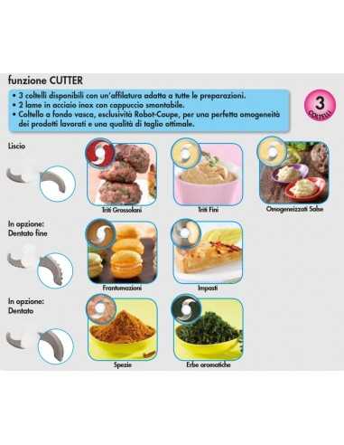 Cutter/Tagliaverdure - Capacità lt 2.9 - cm 22...