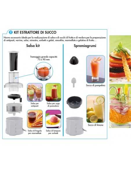 Cortador de verduras profesional - Capacidad lt 3.7 - cm 34 x 30.4 x 57 h
