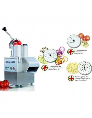 Vegetable and mozzarella cutter - Covers from 50 to 300 plus