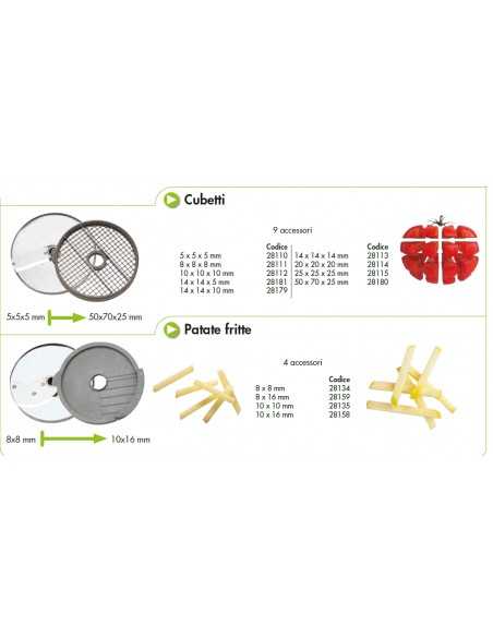 Vegetable and mozzarella cutter - Covers from 50 to 400 plus Vegetable and mozzarella cutter - Covers from 50 to 400 plus