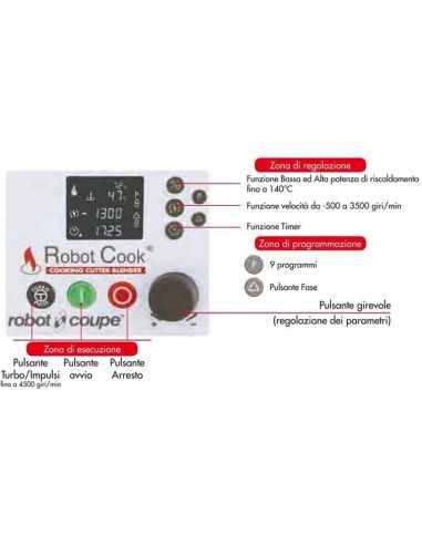 Cutter - Cooking system - Capacity lt 3.7 - cm...
