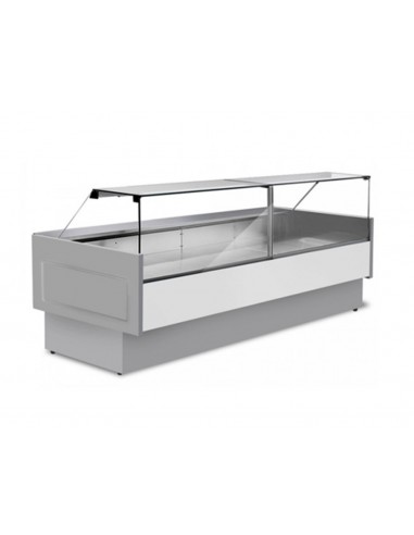 Neutral bench - High front - Straight glass - cm 104 x 89.8 x 119.1 h