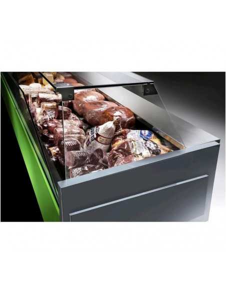 Banco alimentare - Frontale basso - Ventilato - Vetri dritti - cm 104 x89.8 x 119.1 h