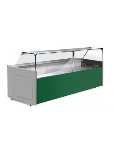 Food bank - Low front - Ventilate - Straight glass - cm 104 x 114 x 112.6 h