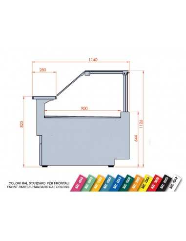 Food bank - Low front - Ventilate - Straight...