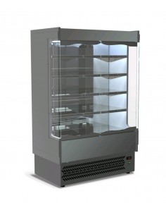 Refrigerated wall display - Glass door - Stainless steel... 2