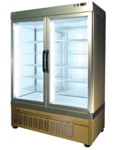 Refrigerated display case - Capacity 555 lt - cm 132 x 64 x 186h