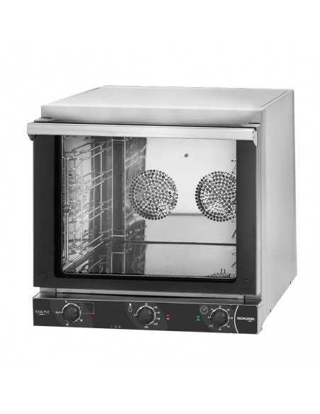 Forno elettrico a convezione con grill, 4 teglie 43,5 x 32 cm e porta a ribalta - cm 58,9 x 68 x 58 h