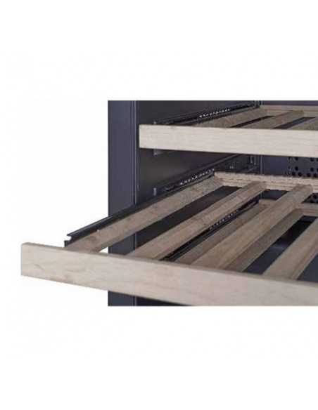 Espositore per vini - Temperatura +10°+20°C  / +5°+12°C - Cm 59,5 x 71 x 172 h