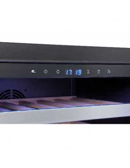 Expositor de vino - Temperatura +10°+20°C / +°+12°C - Cm 59,5 x 71 x 172 h