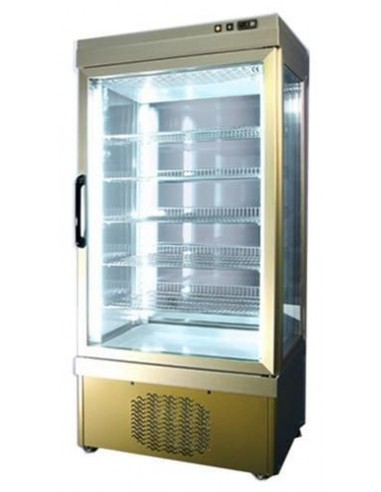 Vetrina refrigerata - Capacità 590 lt - cm 90 x 64 x 191h