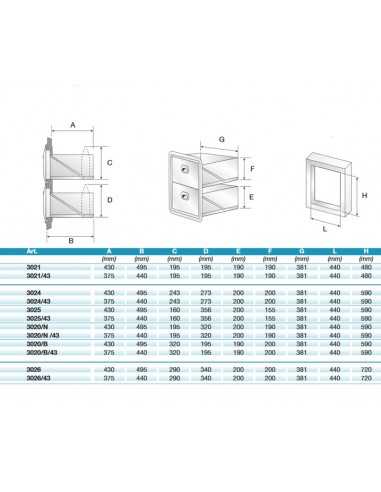 Drawer 2 drawers - Refrigerator benches and...