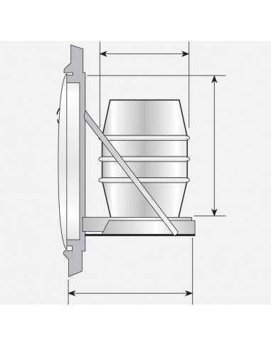 Door - Sliding table for beer stems - cm 44 x...
