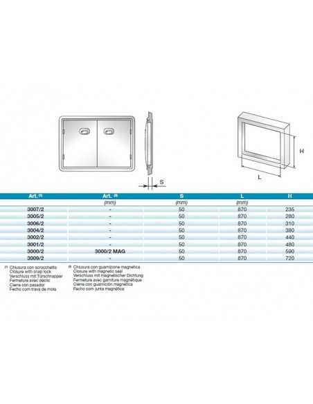 Double handles for positive benches - Scrocchetto - Forum cm 87 x 72 h