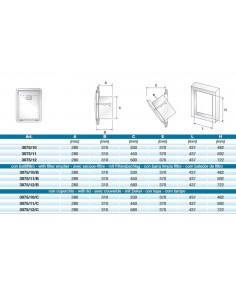 Tramoggia solid waste - Cover - cm 43.7 x 31 x 59.2 h 2