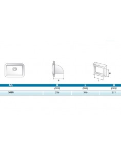 Hopper coffee funds - Battifilter - cm 34,5 x 23.5 x 27,7 h 2