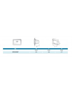 Fondos de café Hopper - Desagües Hole - Hole cm 34.5 x 27.7 2