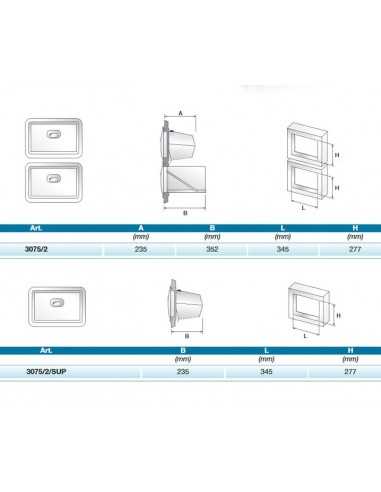 Coffee - Extractible - Hole cm 34.5 x 35.2 x...