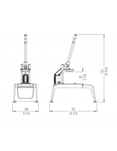 Manual cutters - Cut thickness 12 mm - Production kg/h... 2