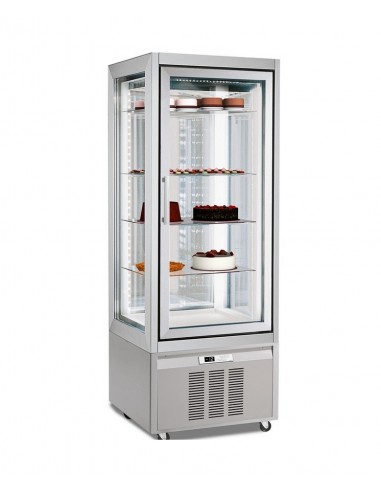 Vetrina refrigerata - Capacità  litri 420 - Cm 70 x 65 x 190 h