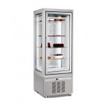 Espositore vetrina pasticceria - Capacità  litri 420 - Temperatura +5/-20°C - Ventilata - Cm 70 x 65 x 190 h