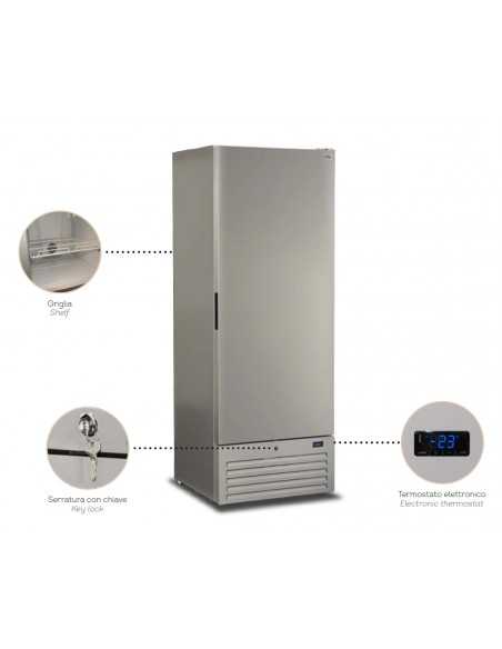 Vetrina Freezer per Gelati e Surgelati - Capacità Lt 651 - cm 67.2 x 94.4 x 199.5 h