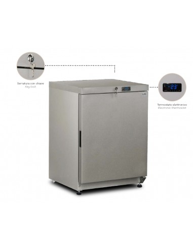 Freezer cabinet - Capacity 100 lt - cm 60 x 61.4 x 84 h