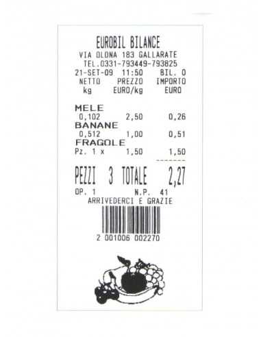 Presupuesto - Capacidad Kg 30 - Div. 2/5g - cm...