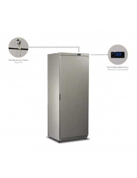 Ice cream and frozen food freezer cabinet - Capacity 610 liters - cm 78.5 x 80.2 x 188.6 h