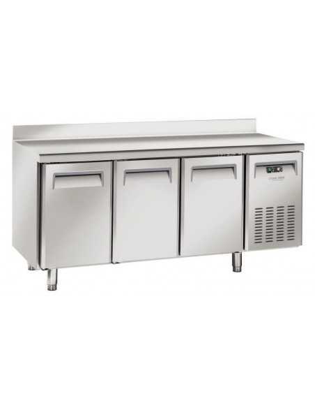 Refrigerated table - Alzatina - N. 3 doors - cm 180 x 70 x 85 h