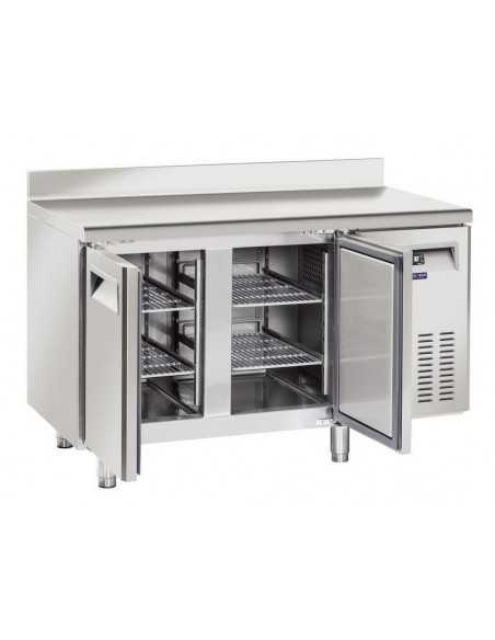 Refrigerated table - Alzatina - N. 2 doors - cm 135 x 70 x 85 h