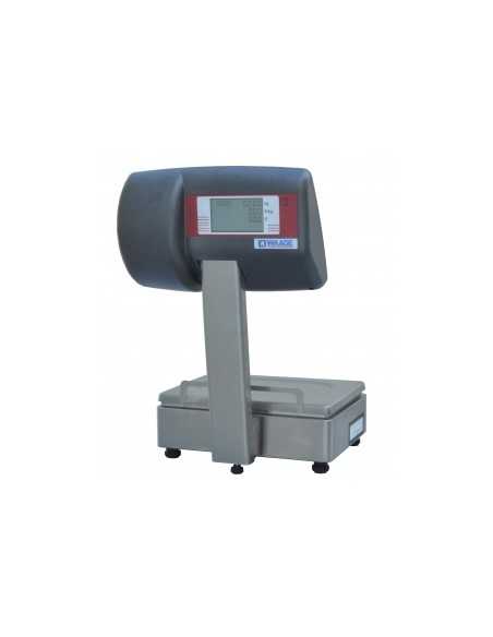 Labeling balance - Multirange 12-30 kg div. 2-5g - cm 37x34x14/58.5 h