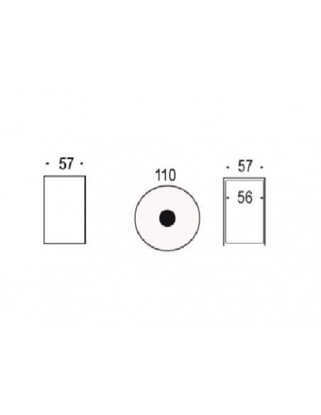 Labeling balance - Multirange 12-30 kg div. 2-5g - cm 37x34x14/58.5 h