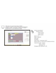 Labeling balance - Multirange 12-30 kg div. 2-5g - cm... 2