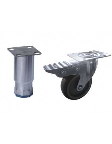 Mostrador para pizza con 1 puerta y cómoda - cm 150 x 80 x 104 h