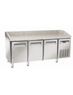 Mostrador para pizza con 3 puertas - cm 202,5 x 80 x 104 h 2