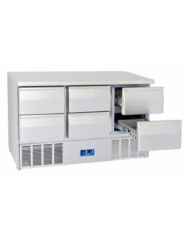 Refrigerated Salads - N. 6 drawers - cm 136.5 x...