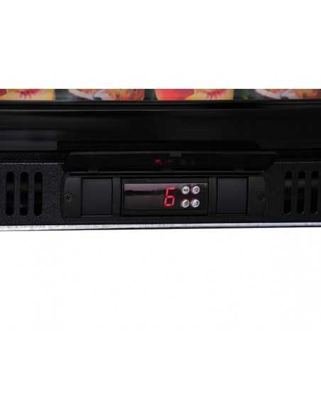 Vetrina espositiva refrigerata - Capacità Lt 197 - cm 90 x 52 x 86 h