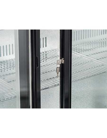 Vetrina espositiva refrigerata - Capacità Lt 197 - cm 90 x 52 x 86 h