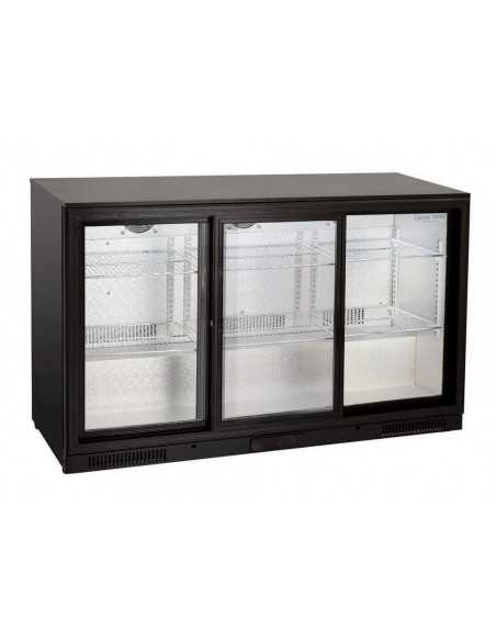 Vitrina Refrigerada - Capacidad Lt 302 - 3 Puertas de Cristal - cm 135 x 52 x 86h