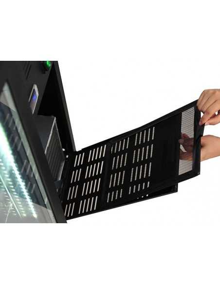 Retrobanco - 2 Porte battenti - Capacità Lt 315 - cm 146 x 51,5 x 86h