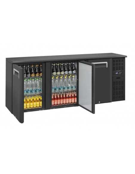 Vitrina Refrigerada - 3 Puertas con Bisagras - Capacidad Lt 500 - cm 208.5 x 51.5 x 86h